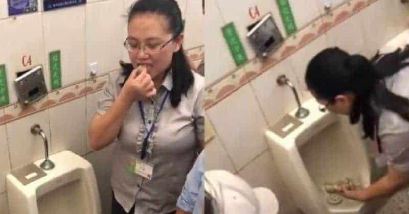 Urinal So Clean You Can Eat Off Them