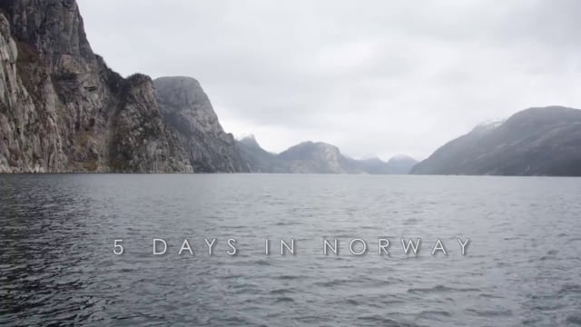 5 dni na Norveškem