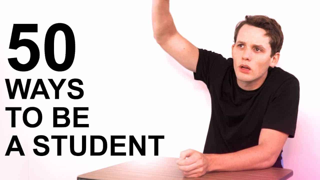 50 Typen von Schülern und Studenten
