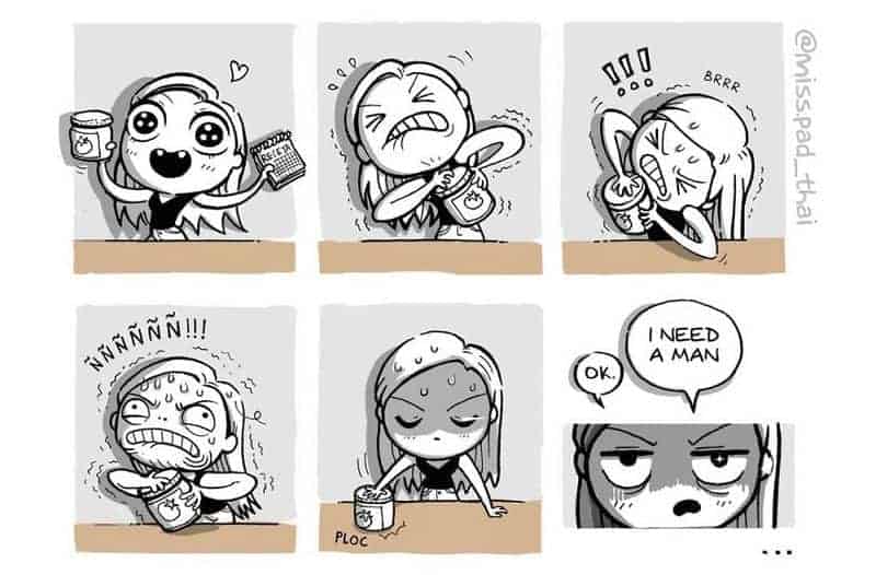 Esther González hält den Alltag in lustigen Comics fest