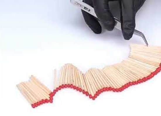 Schädel aus Streichhölzern 💀