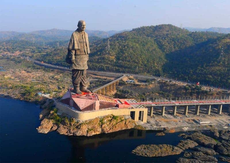 Statue de l'unité: la plus grande statue du monde se trouve en Inde