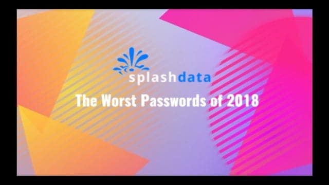 Die 25 schlechtesten Passwörter 2018