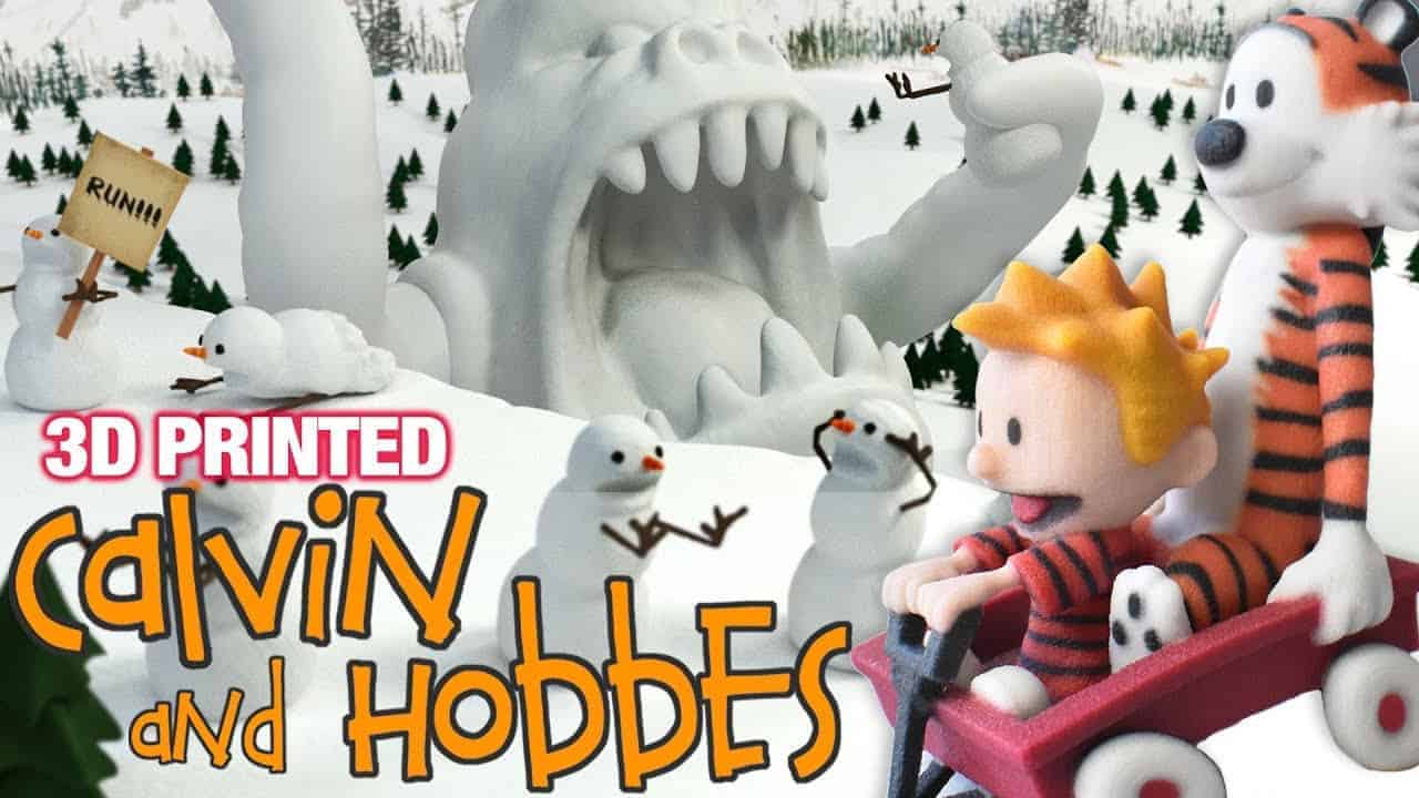 Calvin & Hobbes in 3D und animiert