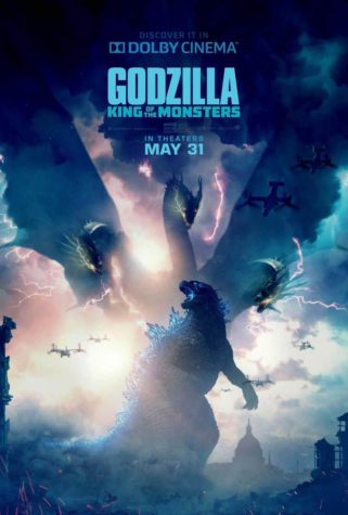Godzilla 2: King of the Monsters - Póstaeir nua leis an Rí Ghidorah