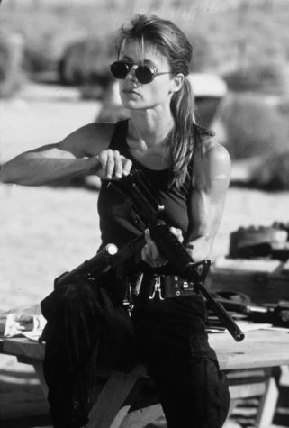 Terminator - Dia do Julgamento: fotos promocionais de Linda Hamilton