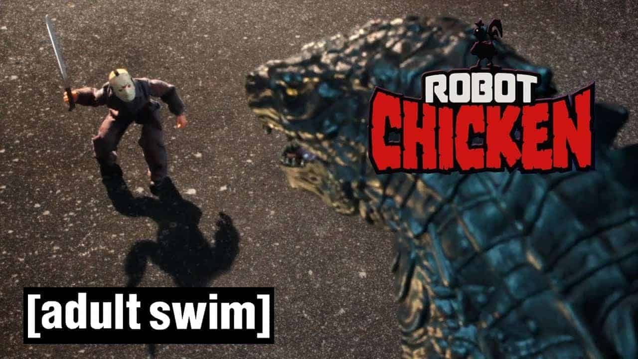 Pollo robot: Godzilla contra Jason