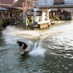 Wakeboarder Bangkokissa
