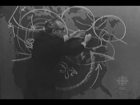 Wetterbericht aus dem Jahr 1967