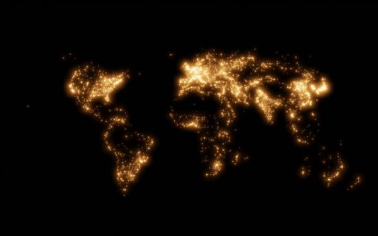 5 kaarten die laten zien hoe klein onze wereld werkelijk is