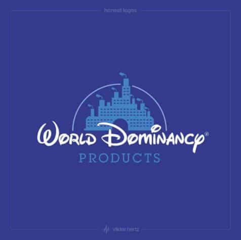 Logos, die die Wahrheit über berühmte Unternehmen zeigen