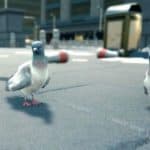 Pigeon Simulator: Poop other people on the head with the pigeon simulator