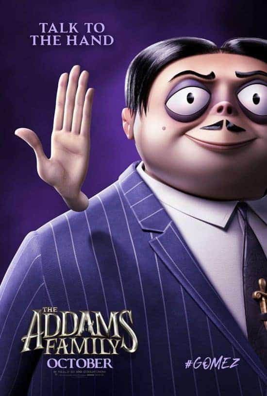 The Addams Family - Poster introduces us to the family members