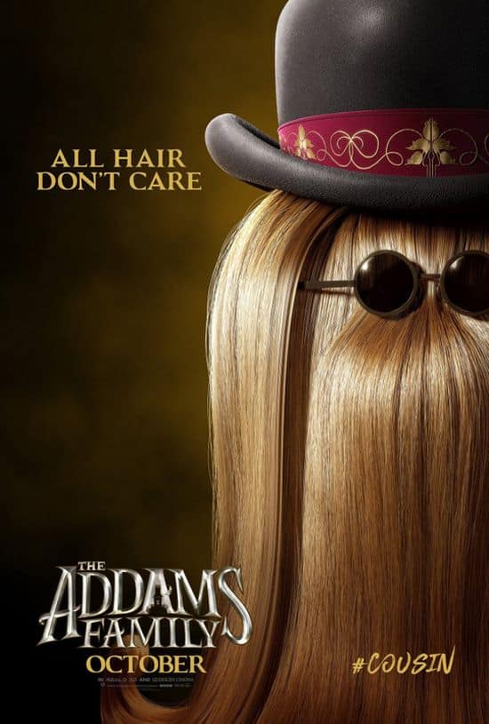 The Addams Family - Poster stellt uns die Familienmitglieder vor