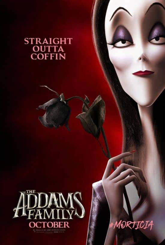 The Addams Family - Poster stellt uns die Familienmitglieder vor