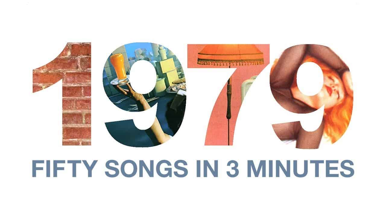 50 Songs aus dem Jahr 1979 in einem Mix von 3 Minuten
