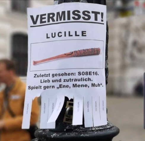 Vermisst: Lucille