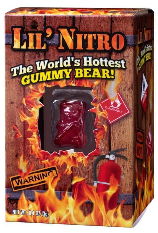 Lil' Nitro: La plej spica ĵelea fabo de la mondo - havas 9 Scoville