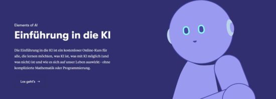 Curso online grátis de inteligência artificial em alemão