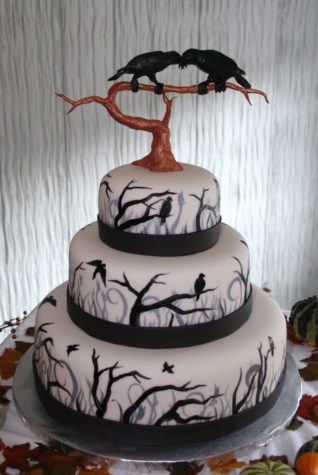 Crow Birthday Cake