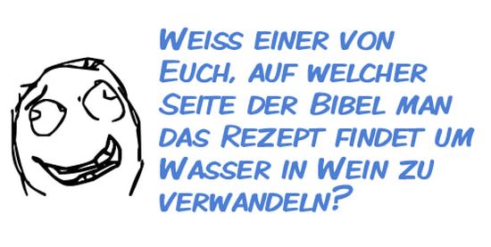 Das Wort zum Sonntag aus der Gruft