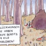 Wie man in freier Natur am besten abnimmt
