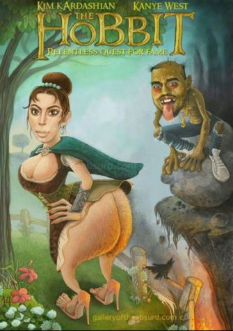 Najnovejši Hobit s Kim Kardashian in Kanye Westom