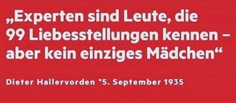 Was Experten wirklich sind