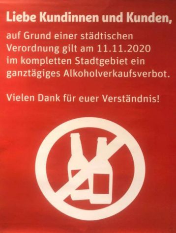 Alkoholverbot: Bald auch in deiner Stadt