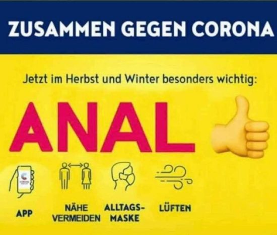 ANAL: Zusammen gegen Corona