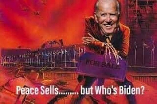 Mir se prodaja... toda kdo je Biden?