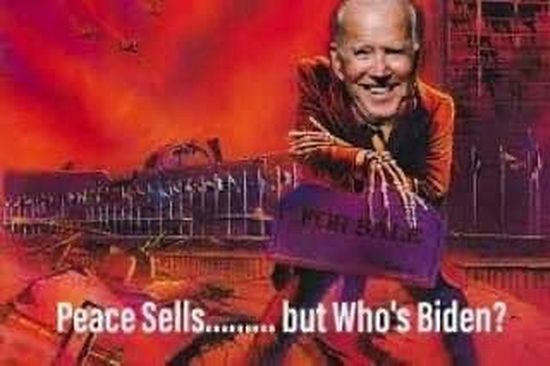 Peace Sells.... but Who' Biden?