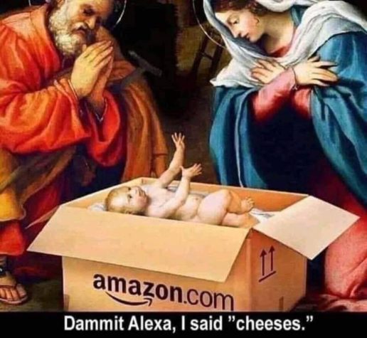Παράδοση από το Amazon για τα Χριστούγεννα