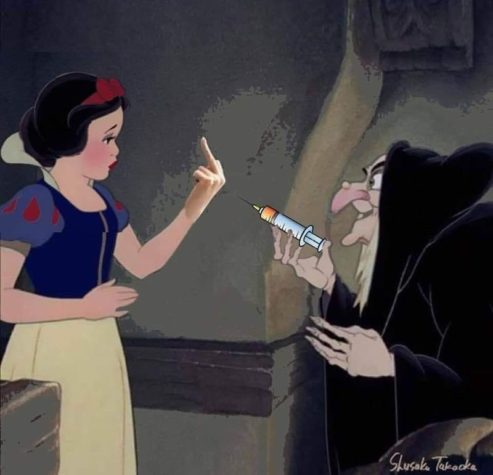 Snow White agus an vacsaíniú