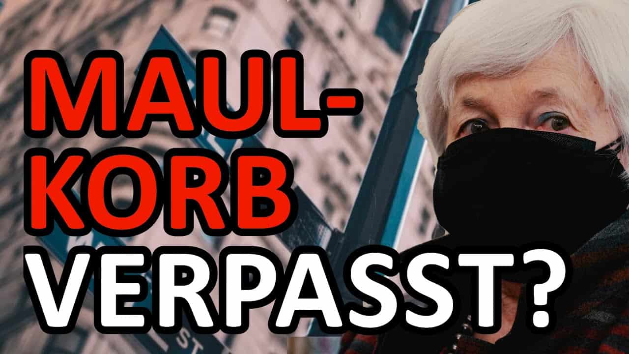 Banken zwingen Yellen Aussage zur Inflation zu ändern!