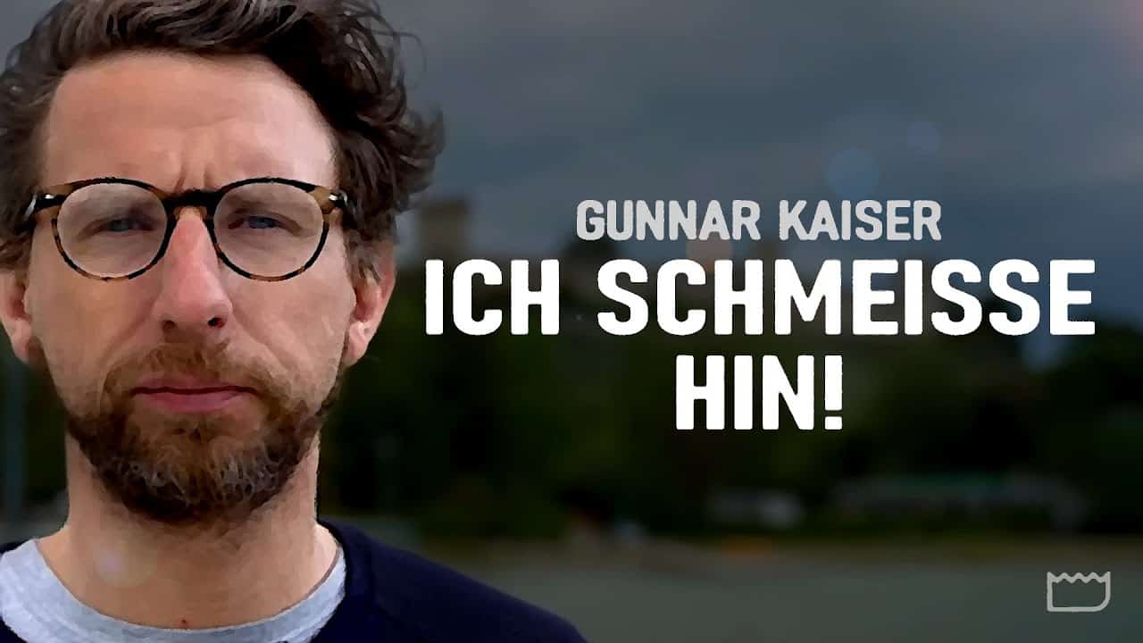 Ich schmeisse hin!