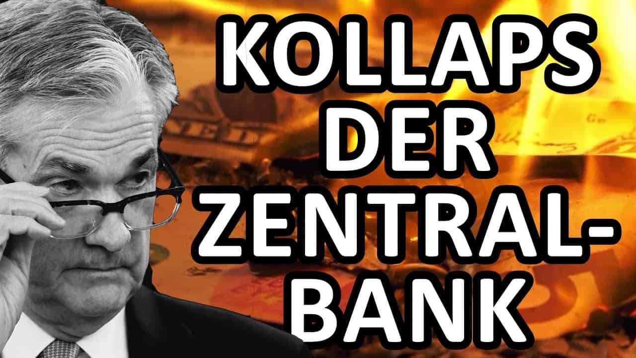 Kollaps der Zentralbanken kommt… Ende der FED & EZB