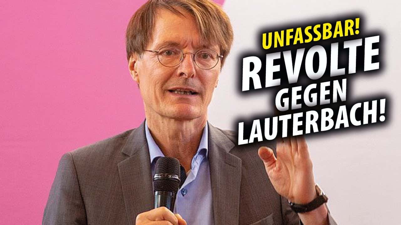 Revolte gegen Karl Lauterbach! Ärzte stehen auf!