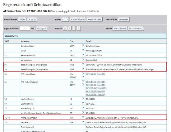 Comirnaty: Wieso hat Pfizer den Impfstoff nicht selbst patentiert?