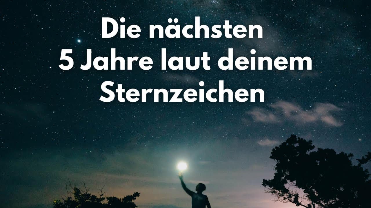 Die nächsten 5 Jahre gemäss deinem Sternzeichen (2021 – 2026)