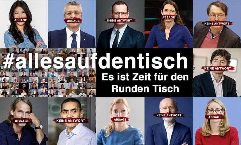 Faktenchecker  #allesaufdentisch (WIR WOLLEN EINEN RUNDEN TISCH - JETZT PETITION MITZEICHNEN!)