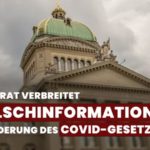 Abstimmung zum Covid-Gesetz: Bundesrat verbreitet Falschinformation