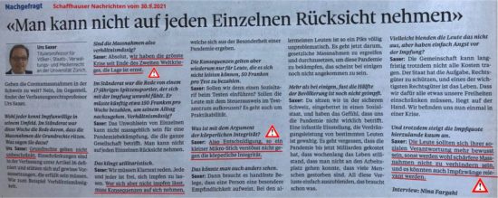 Titularprofessor fordert Impfzwang