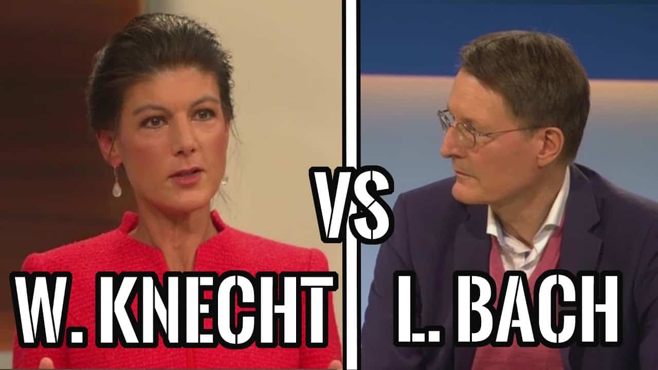 Sahra Wagenknecht bringt es auf den Punkt und zieht Lauterbach den Scheitel bei Anne Will