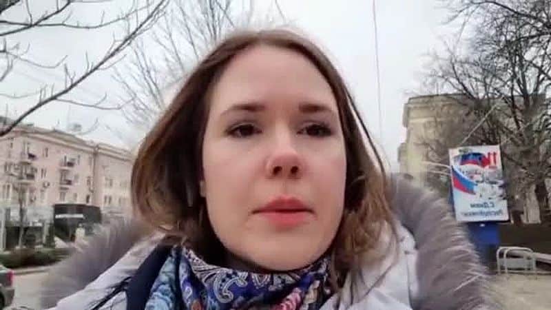 Macht euch euer eigenes Bild: Alina, heute aus Donezk