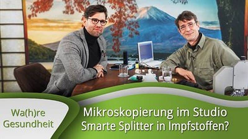 Mikroskopierung im Studio: Smarte Splitter in Impfstoffen?
