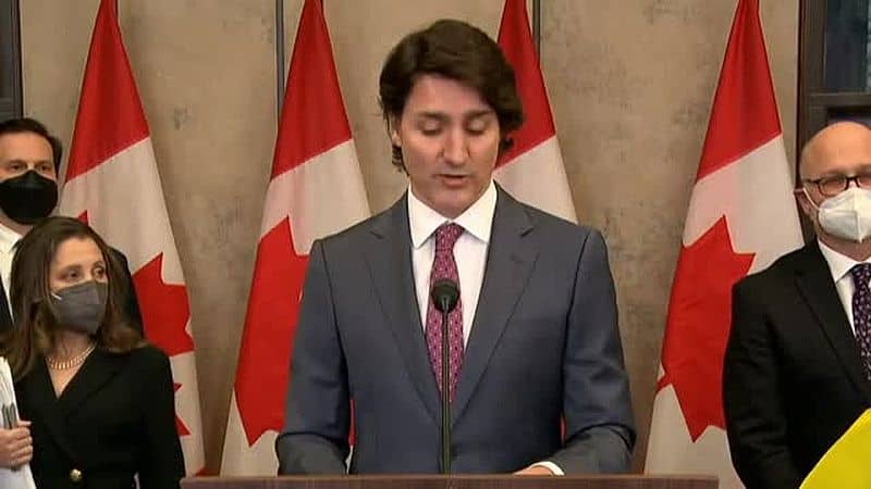 Trudeau ruft landesweit Notstandgesetz aus, doch die Trucker lassen sich nicht beeindrucken
