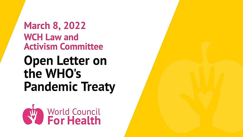 Pandemie-Vertrag WHO: Bedrohung der Souveränität der Mitgliedsstaaten