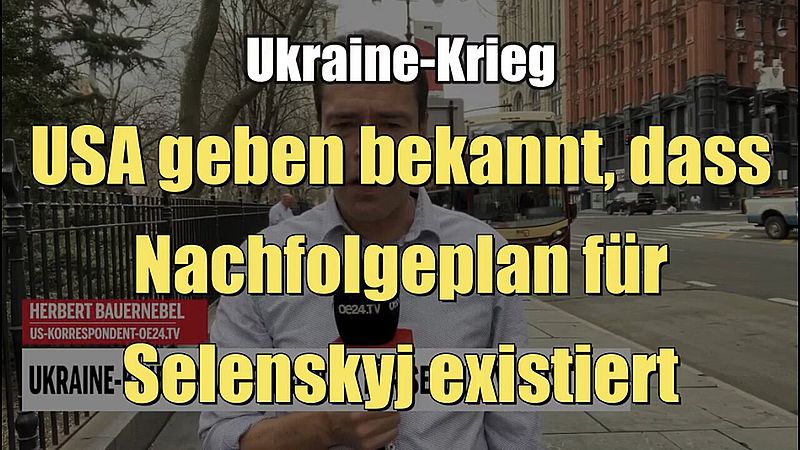 Ukraine-Krieg: USA gibt bekannt, dass Nachfolgeplan für Präsident Selenskyi existiert (07.03.2022)