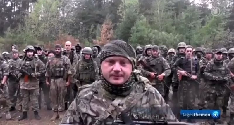 Ukrainische Nazis säubern Ost-Ukraine (ARD | 2014)